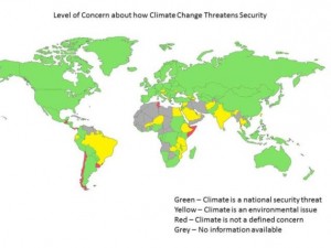 Climate change now seen as security threat worldwide
