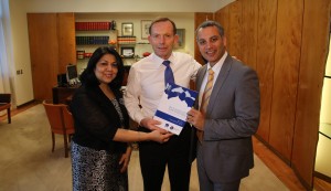 Abbott meets AIBC leaders