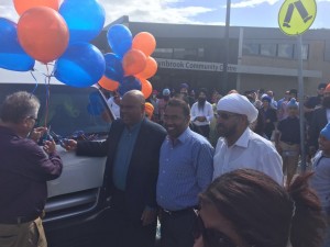 Jude Perera inaugurates Sikh Volunteers ‘Free Food Van’