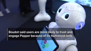 Pepper, the robot that can recognise emotion