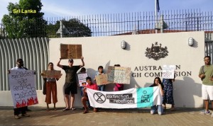 As bushfires ravage Australia, activists target Australian missions & Siemens globally to highlight climate emergency