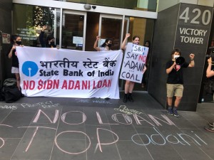 Protests in Australia & globally to halt $1b SBI loan for Adani coal project