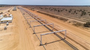 Bravus (Adani Australia) starts laying 200 km railway line for the Carmichael Project