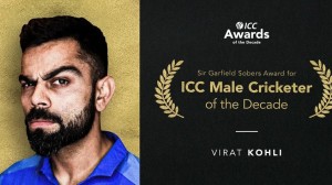 Virat Kohli gets ‘ICC Male Cricketer of the Decade’ Award
