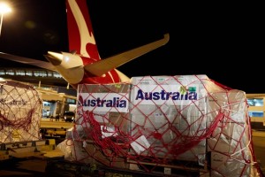 Second Australian flight with medical supplies to India takes off from Sydney; flight ban ends midnight today