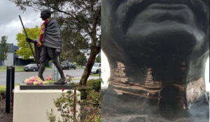 Mahatma Gandhi’s statue vandalised in Melbourne; all round condemnation of dastardly act