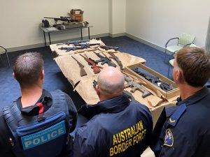 Massive haul of firearms across Australia, 86 arrested