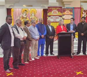 Federal Labor delegation visits Durga Temple