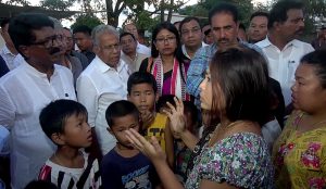 Opposition MPs visit strife torn Manipur, urge for peace