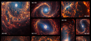 Stunning 19 Spiral Galaxies images from the James Webb Space Telescope