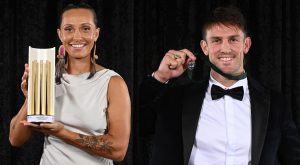 Gardner & Marsh take top honours at the Australian Cricket Awards